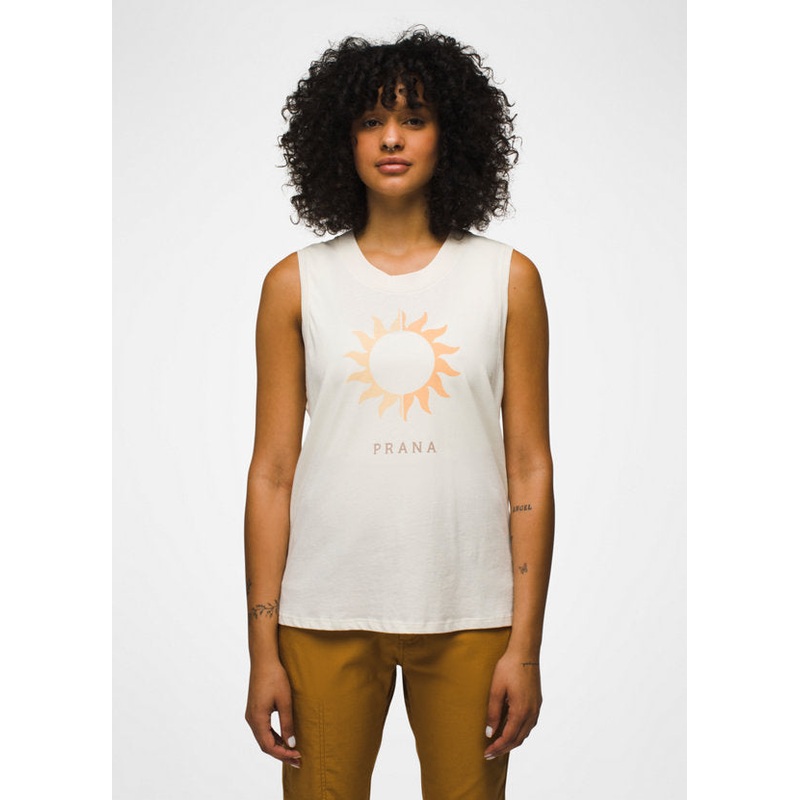 Prana Everyday Vintage-Washed Graphic Tank Women's