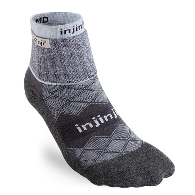 Injinji Women's Liner + Runner Mini-Crew Socks