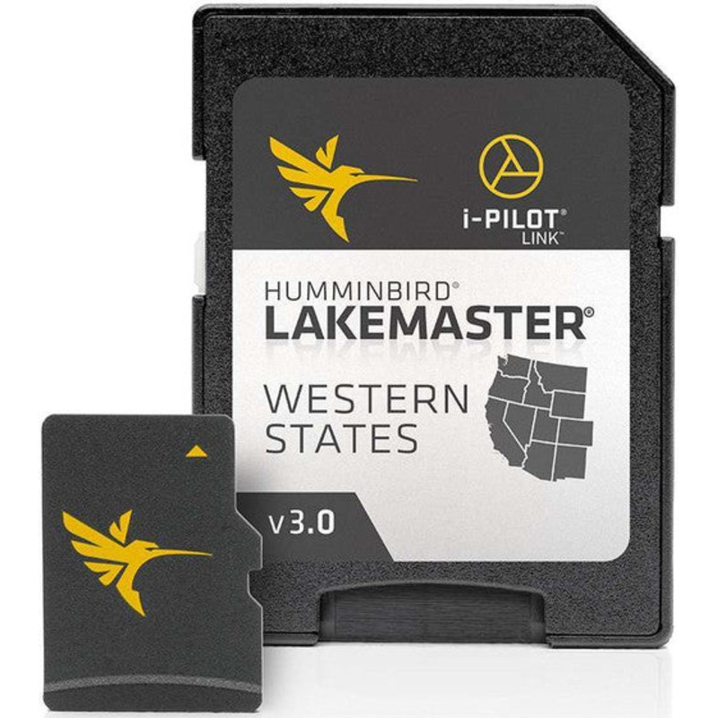 Humminbird LakeMaster Chart - Western States - MicroSD/SD - Version 3
