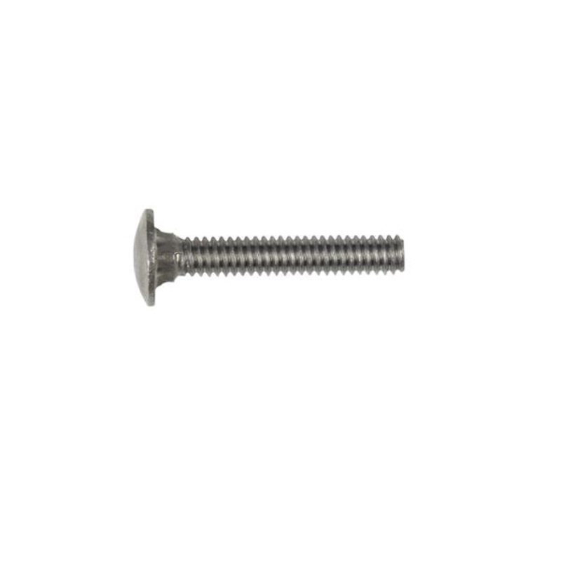 Hillman Zinc  Stainless Steel Carriage Bolt, 50-Pack