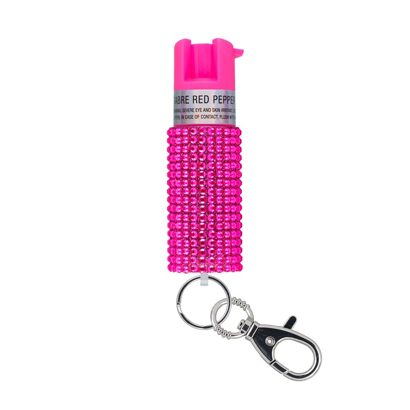 Sabre Jeweled Pepper Spray w/ Key Ring
