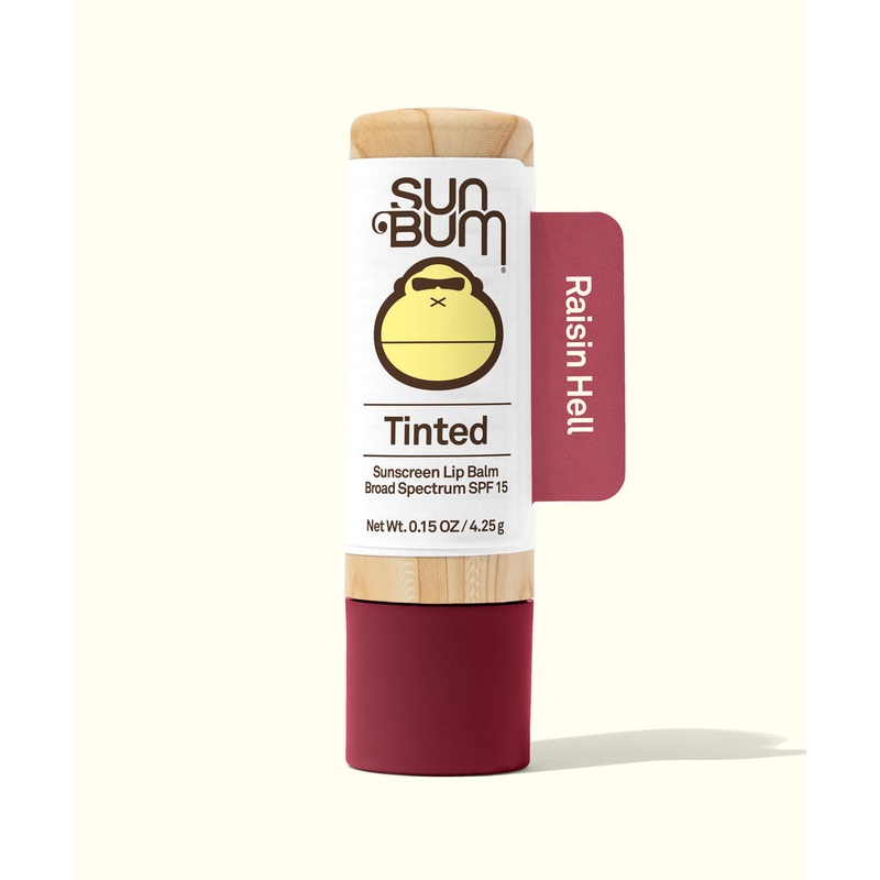Sun Bum Tinted SPF 15 Lip Balm - Raisin Hell