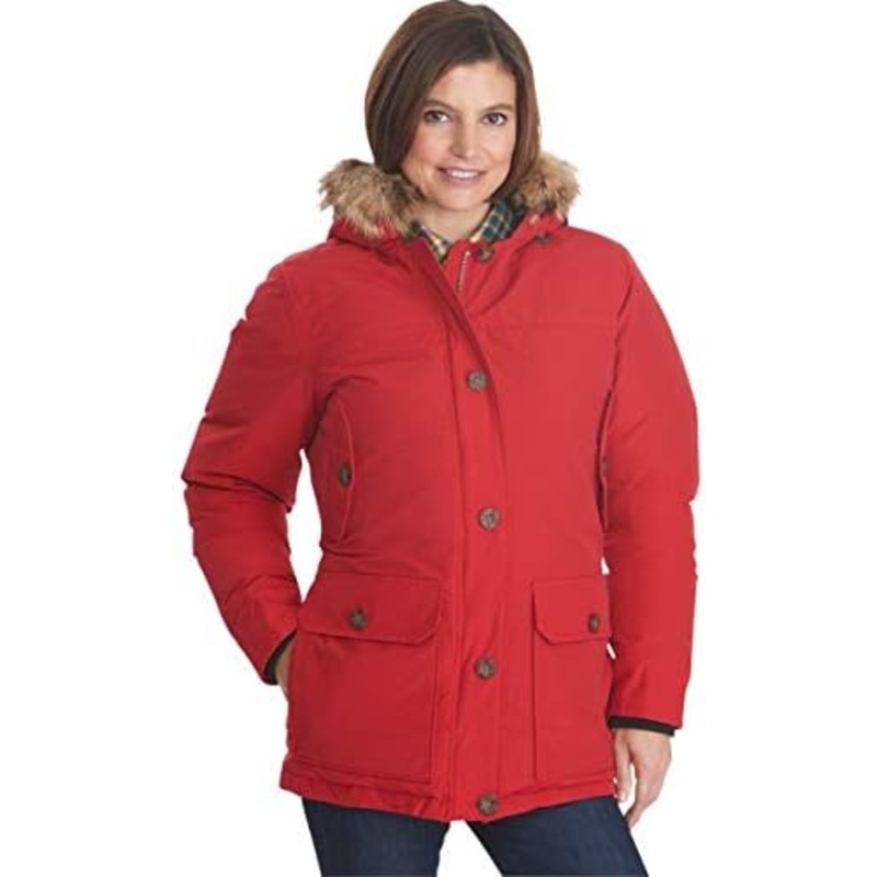 Woolrich Arctic Down Parka Women's Medium Old Red