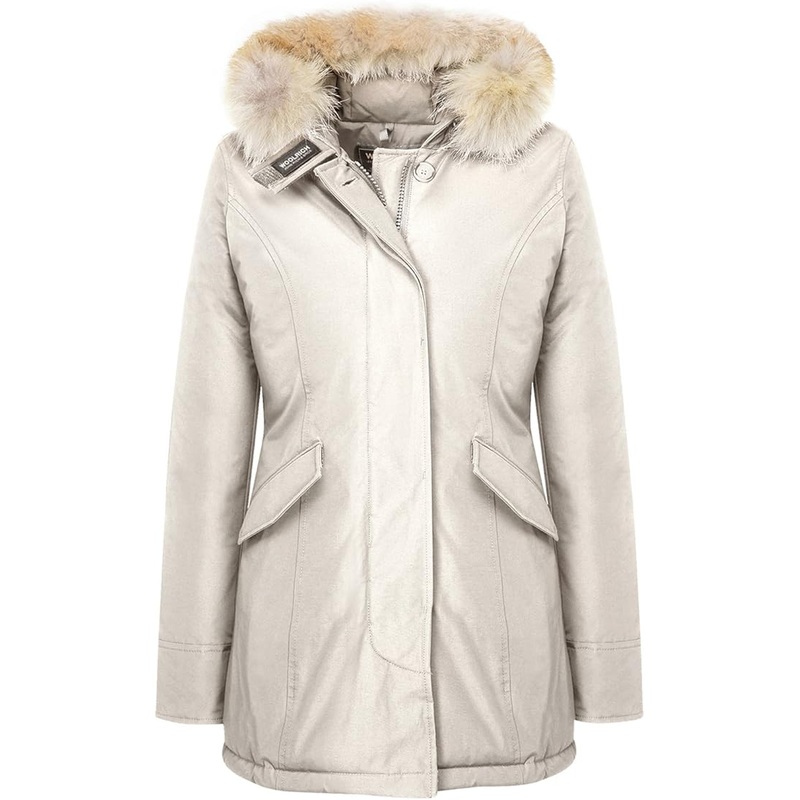 Woolrich John Rich & Bros Arctic Parka Women's Large Frozen White