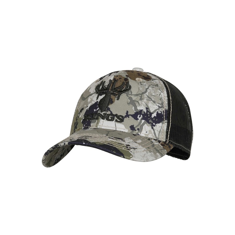 King's Camo Hunter Series Embroidered Mesh Hat