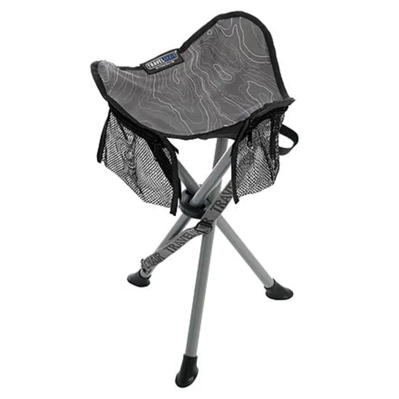 Travelchair Slacker Stool Grey Topo