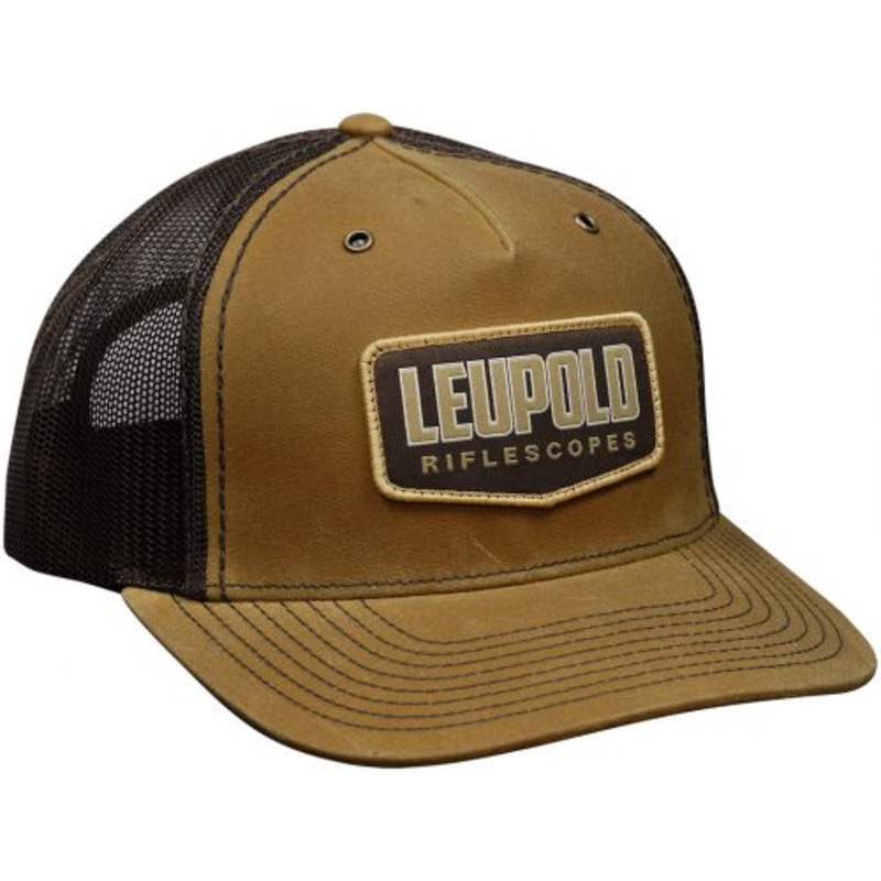 Leupold Riflescopes Waxed Canvas Trucker Hat
