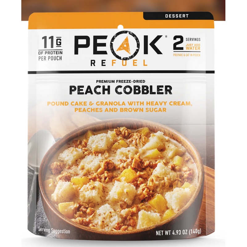 Peak Refuel Peach Cobbler