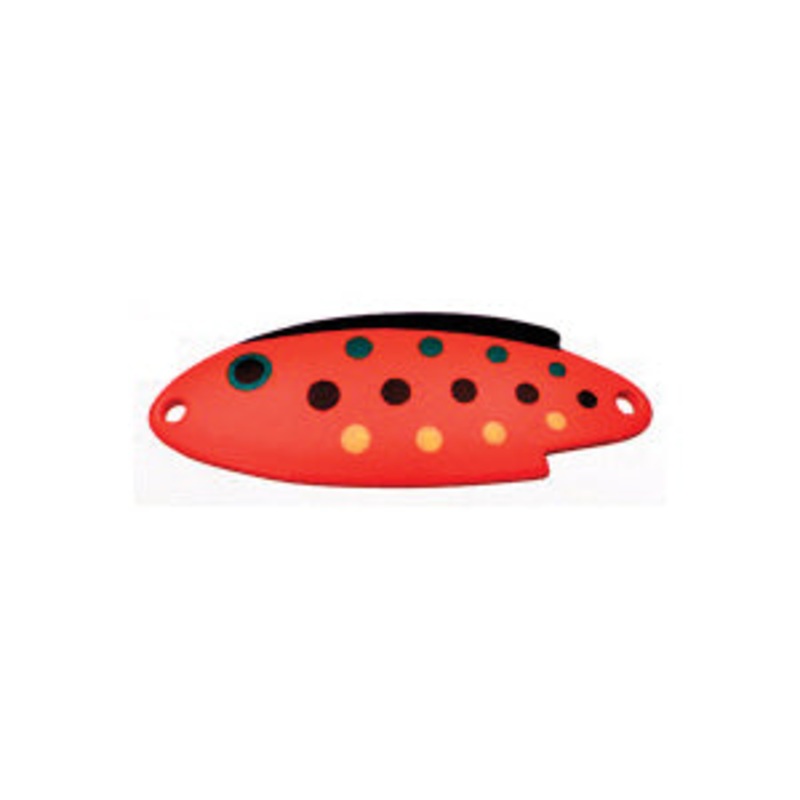 Thomas Fishing Lures T101-FR Buoyant Fishing Lure, Fluorescent Red Lure
