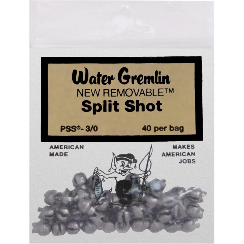 Water Gremlin Removable Split Shot Pouch, 3/0