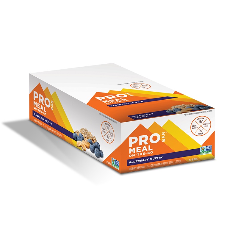 Probar Meal Bar-Blueberry Muffin 12-Pack