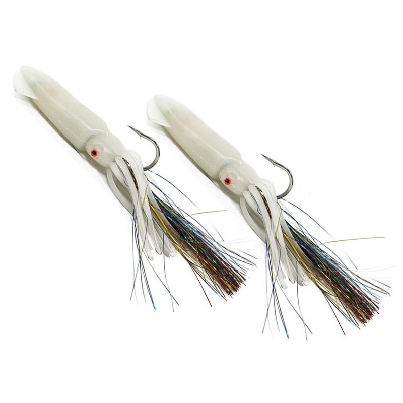 Ahi USA 7" 2 Hook Rock Cod Squirts Rig
