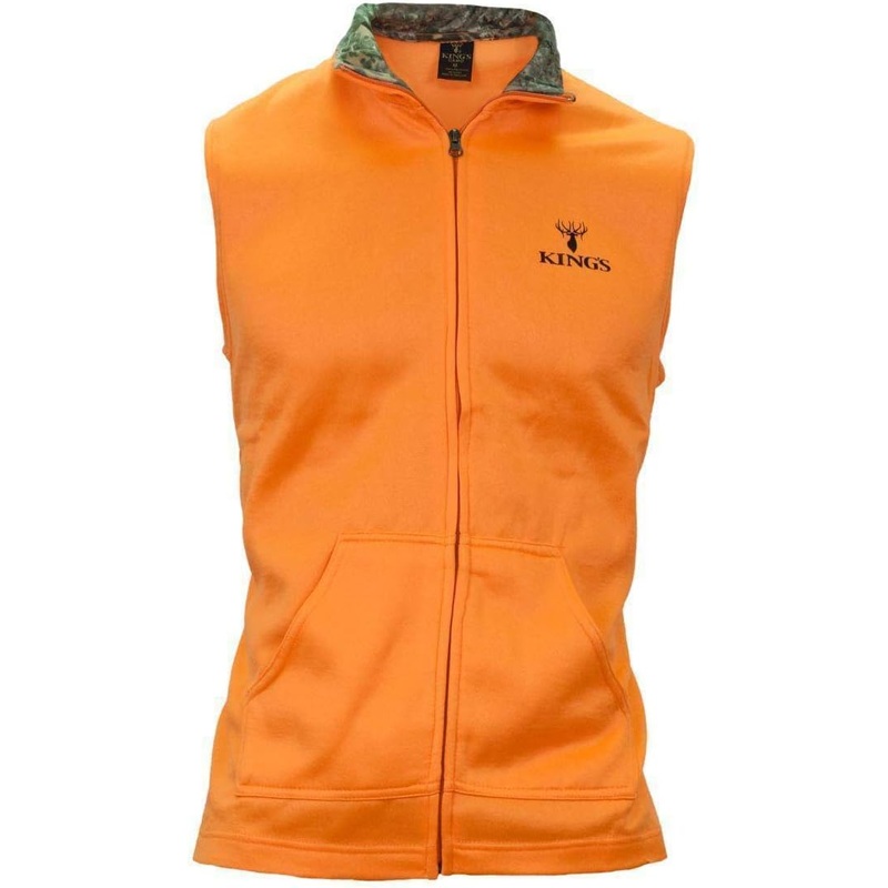 King's Camo King's Blaze Full-Zip Poly Vest