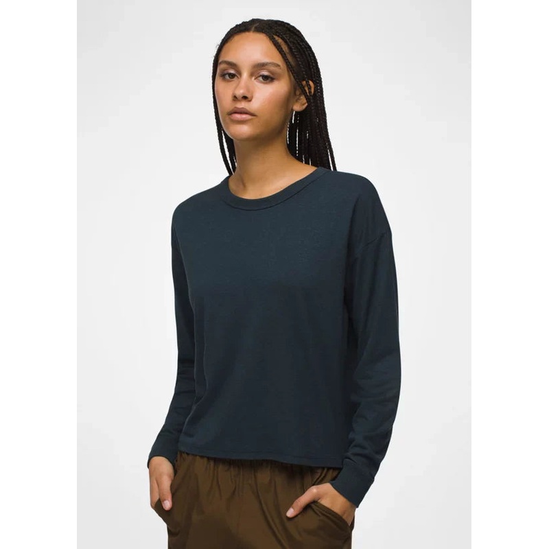 Prana Cozy Up LS Crew W