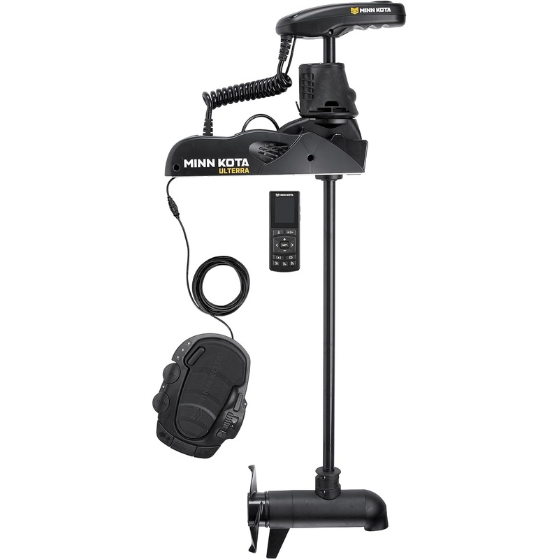 Minn Kota 1358976 Ulterra 80 lb. Thrust, 60" Shaft, Dual Spectrum Chirp Sonar, Wireless Remote
