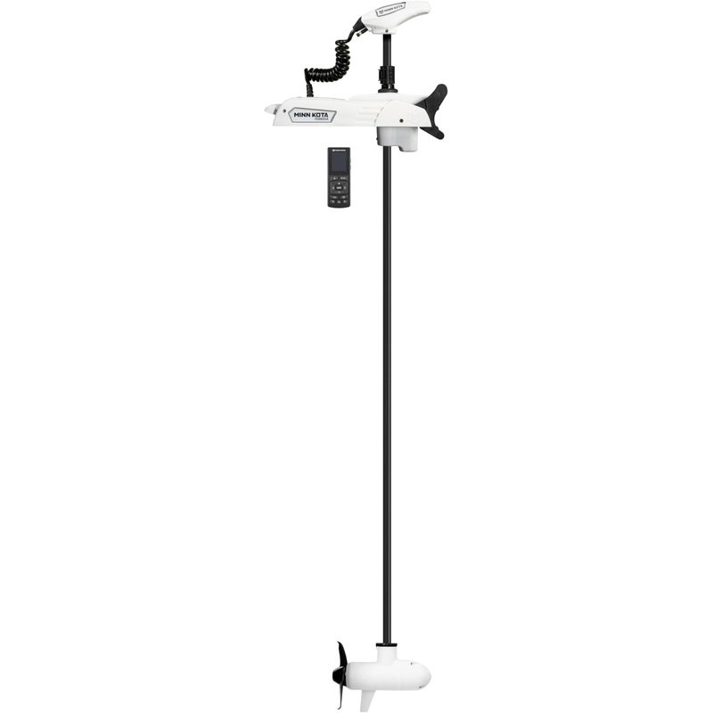 Minn Kota Riptide Terrova QUEST 90/115 lb. Thrust, 100" Shaft, Wireless Remote, White