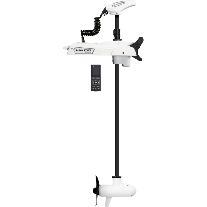Minn Kota Riptide Terrova QUEST 90/115 lb. Thrust, 60" Shaft, Wireless Remote, White