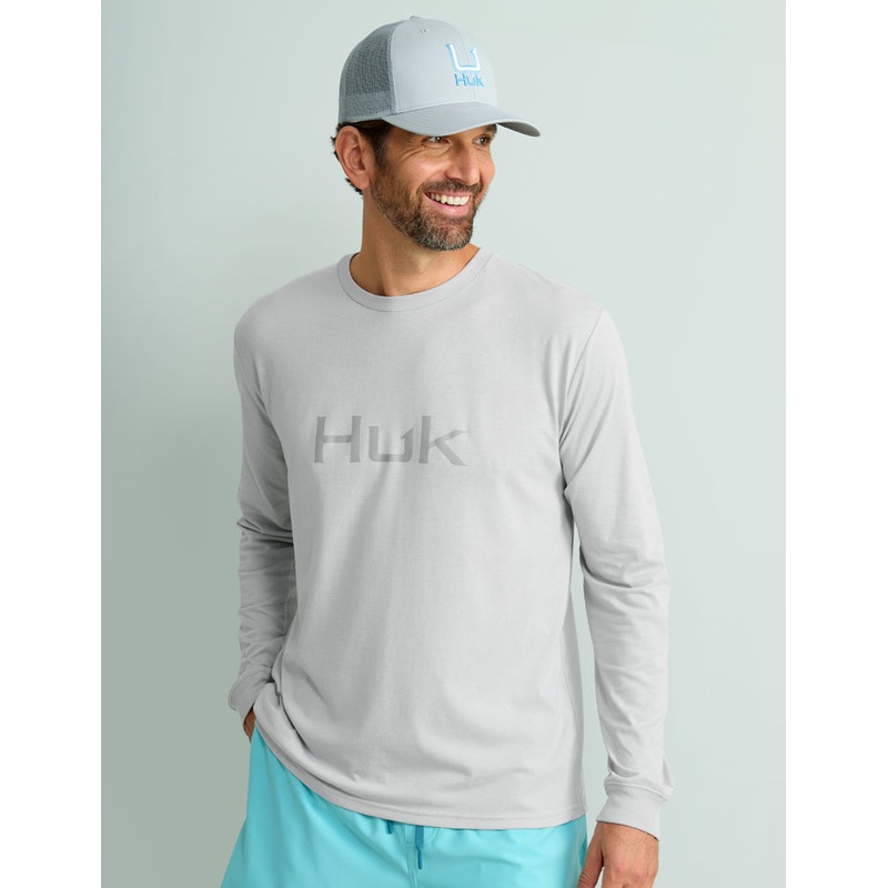 Huk Gear Classic Logo Long Sleeve Tee Men's
