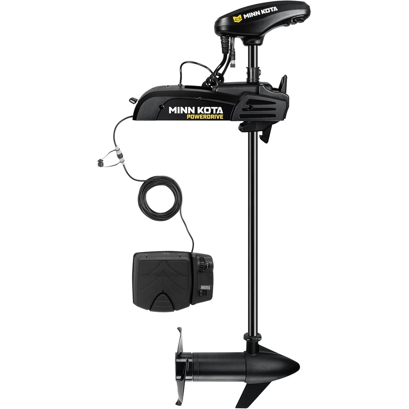 Minn Kota 1358441 PowerDrive 45 lb. Thrust, 48" Shaft, Foot Pedal