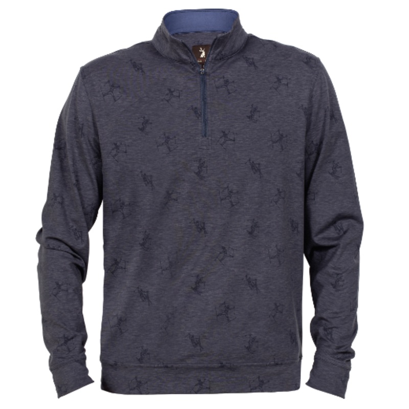 Jack and Sage Spread Eagle Performance Tek Quarter Zip