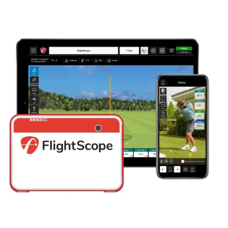 FlightScope Mevo+ GPS Launch Monitor and Golf Simulator Mevo+ Only