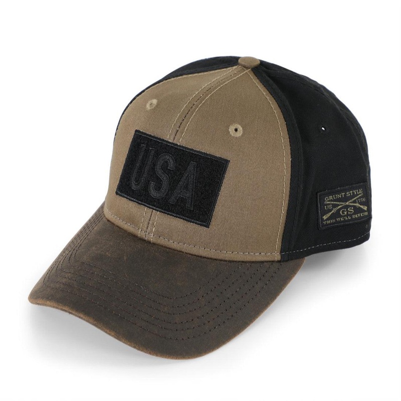Grunt Style Hat Usa Embroidered
