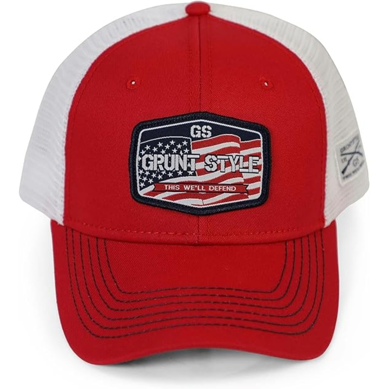 Grunt Style Old Glory Patch Hat