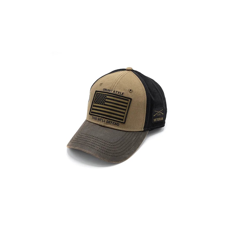Grunt Style Veteran Flag Hat