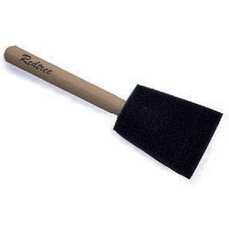 Redtree Disposable Foam Paint Brush - 4"