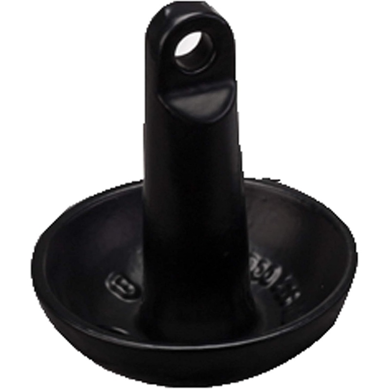 Sea-Dog 10.9 lb. Black Vinyl Coated Iron Mushroom Anchor