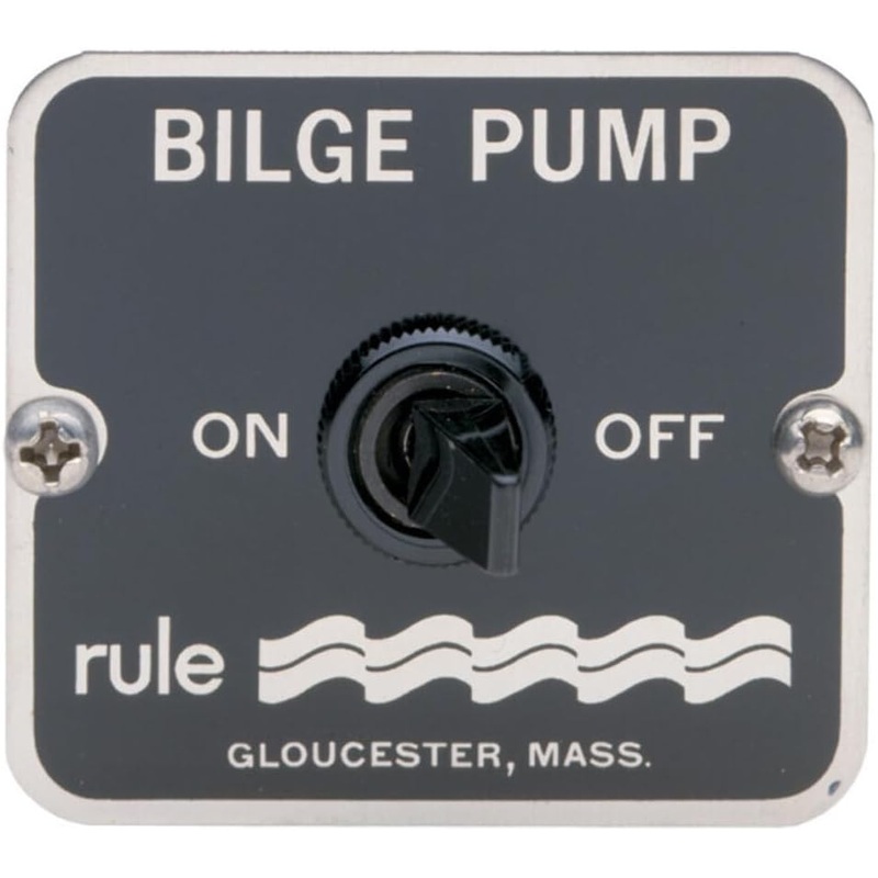 Rule 49 2 Way Panel Switch 12-24 - 32 Volt Boat Plumbing Item