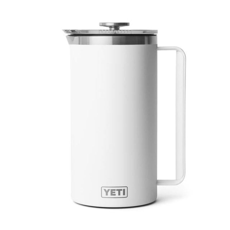 Rambler 64 Oz French Press-white