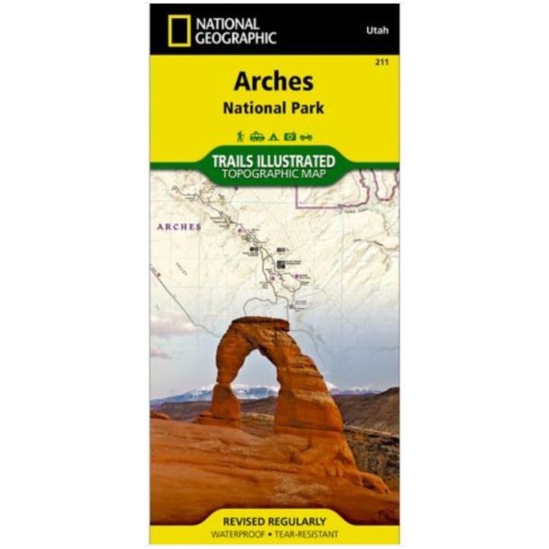 National Park Map - Arches