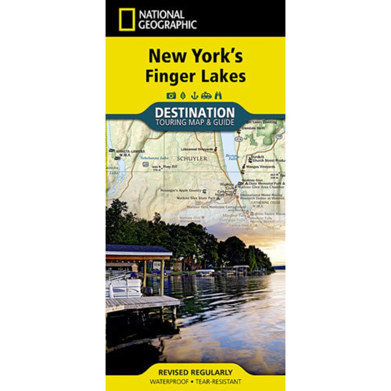 New York's Finger Lakes Map