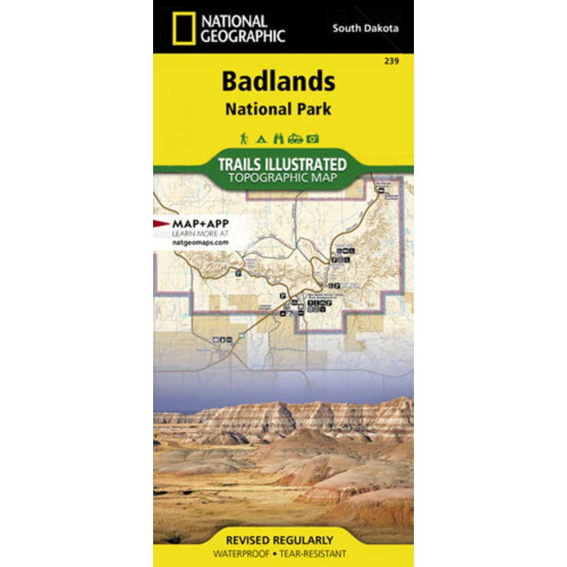 Badlands National Park Map