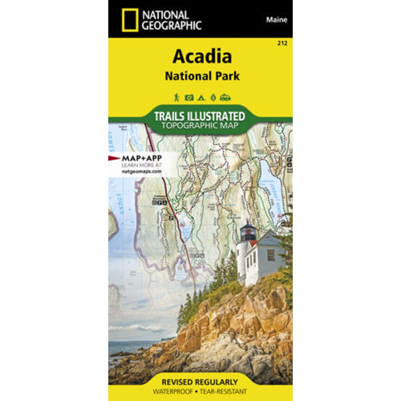 Acadia National Park Map