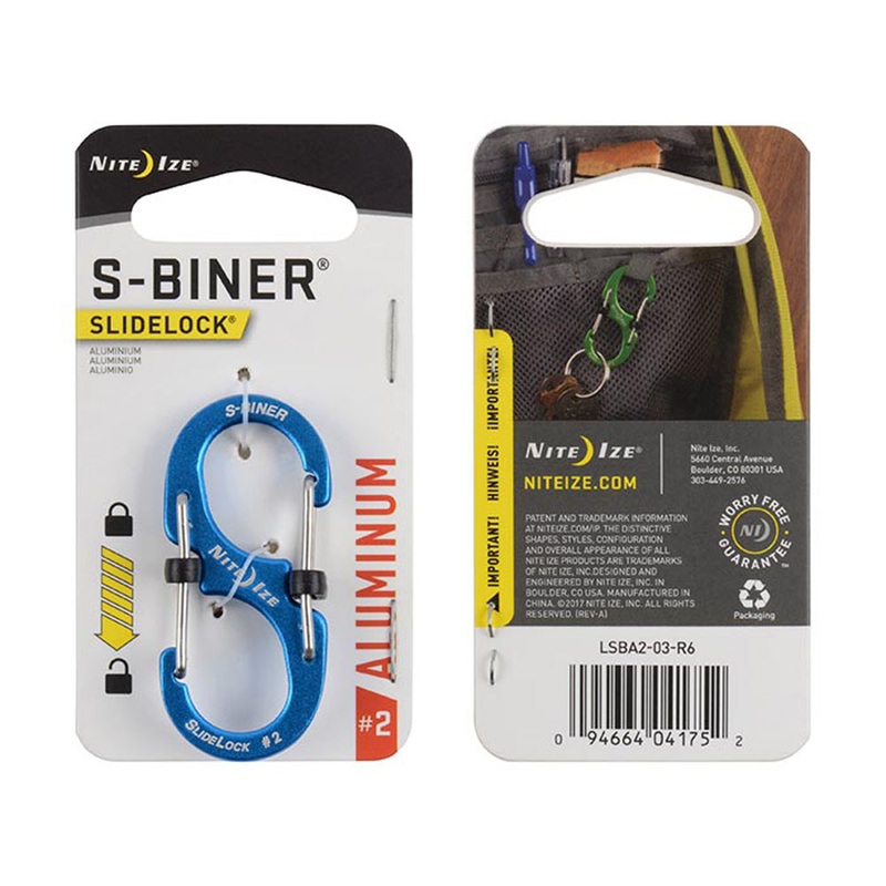Nite Ize Slidelock Aluminium S-Biner #2