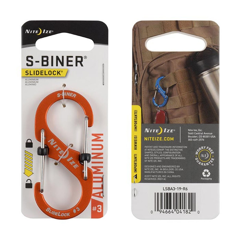Nite Ize Slidelock Aluminium S-Biner #3
