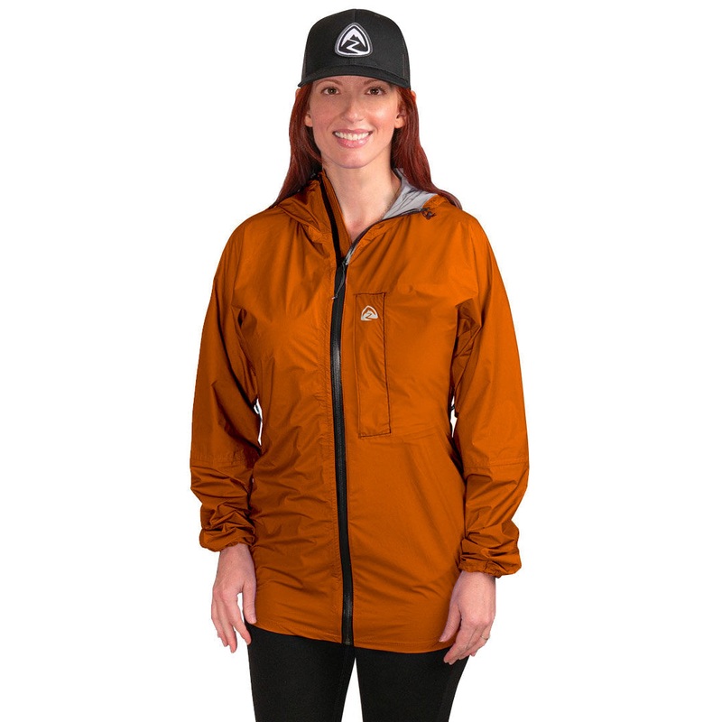 Bargain Women's Vertice Rain Jacket - Burnt Orange - Large