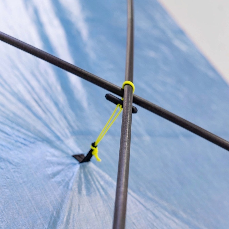 Flex Pole Hardware (4x tent rings, 2x toggles, Instructions)