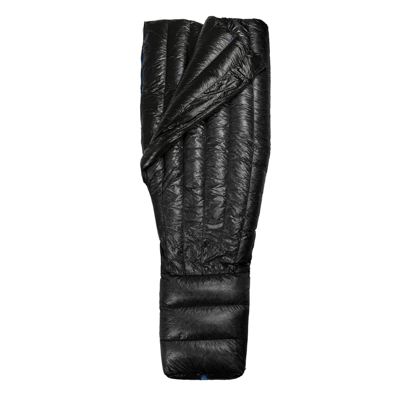 OVERSTOCK - 30F Zip Around Sleeping Bag - Standard-Long-Black