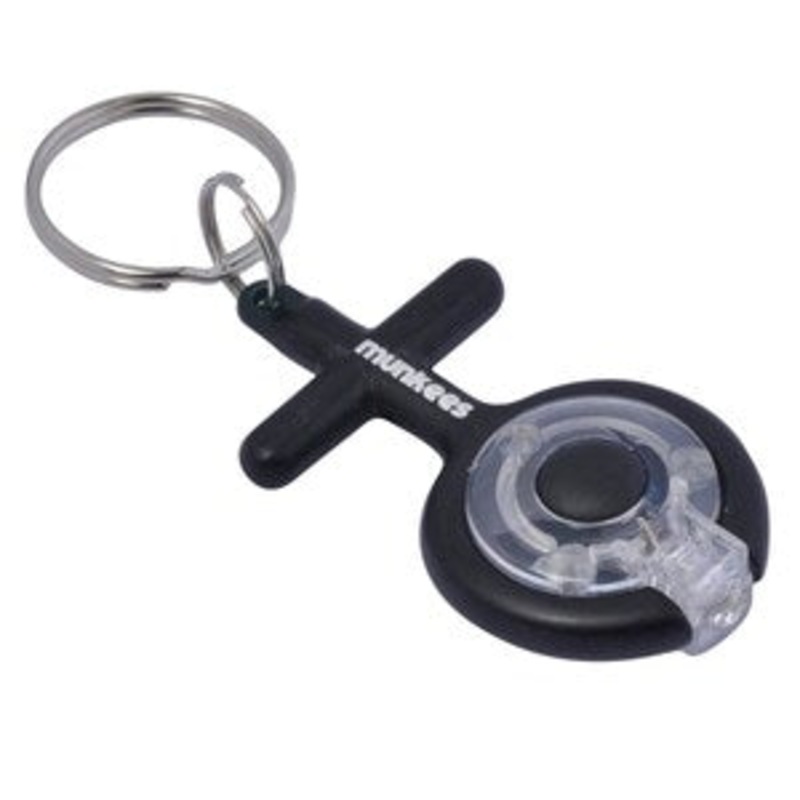 [CLEARANCE] Munkees LED Woman Symbol Keyring