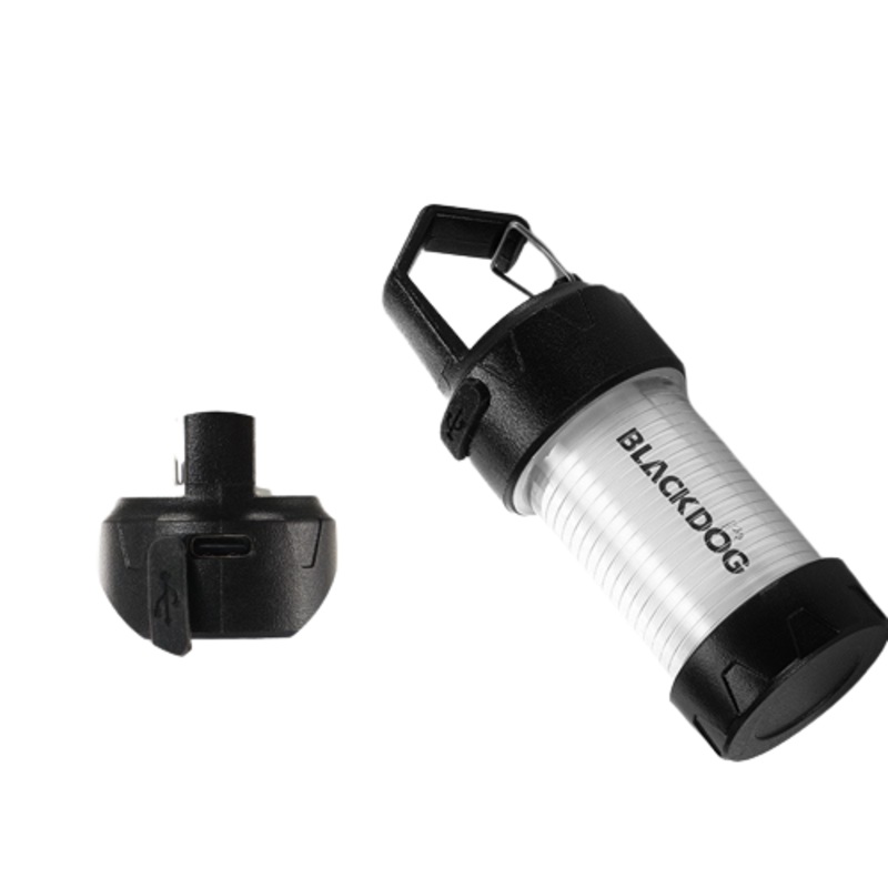 Blackdog Mini Camping Light with FREE Hanging Clasp and Lamp Shade