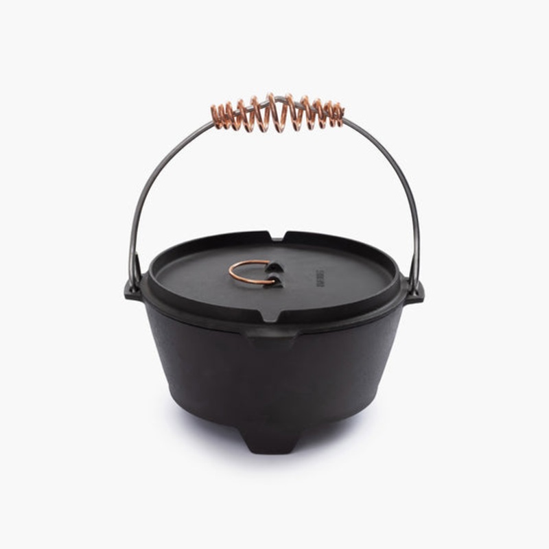 BAREBONES Polish All-in-One Cast Iron Dutch Oven 4 Qt