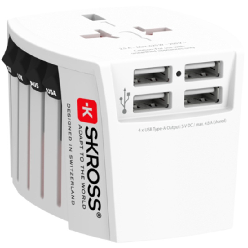 [CLEARANCE] SKROSS MUV USB (AC) Travel Adapter