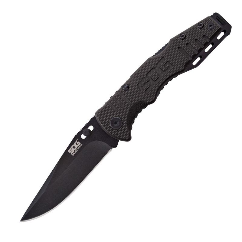 SOG Salute Mini Black Knife