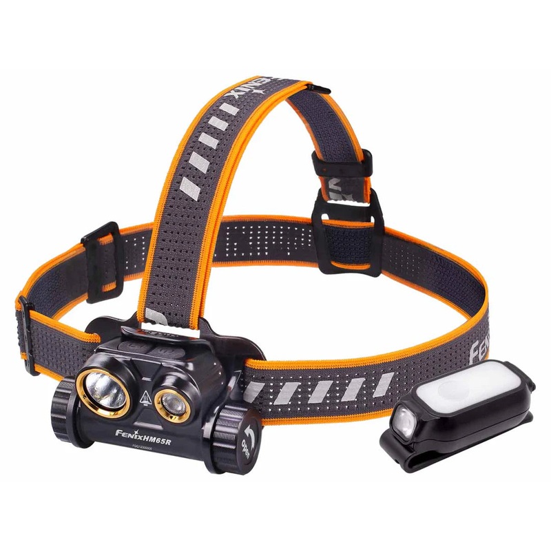[CLEARANCE] Fenix HM65R Headlamp 1400 Lumens w/ Free E-LITE Flashlight