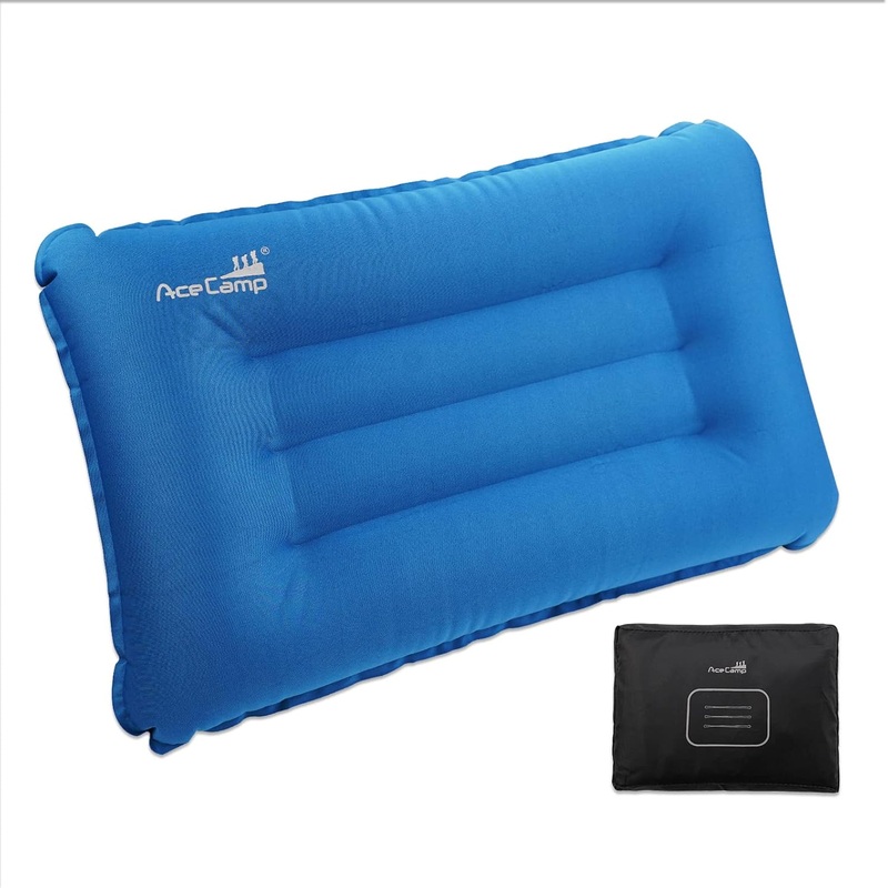 AceCamp Inflatable Air Pillow Square-Blue