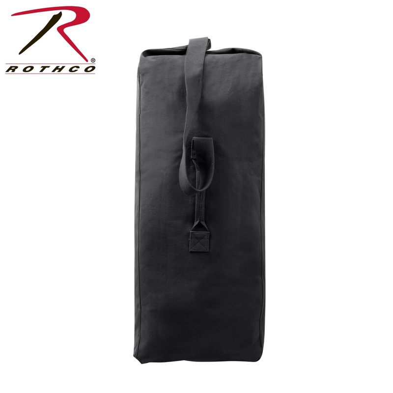 [CLEARANCE] Rothco Heavyweight Top Load Canvas Duffle Bag