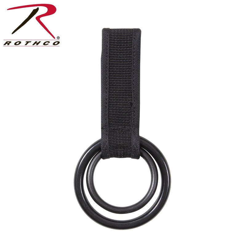 [CLEARANCE] Rothco Two Ring Baton & Flashlight Holder